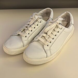 Sam Edelman Leather ETHYL LACE UP SNEAKER Sz. 8